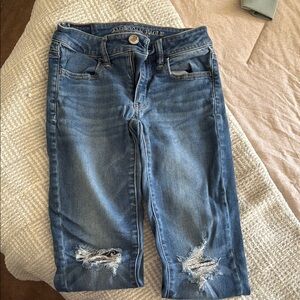 American Eagle Outfitters Women's Blue Jeans